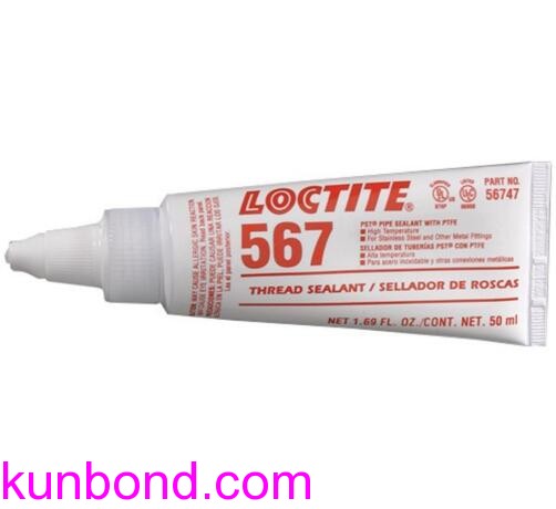 IMPA 812823，Loctite Engineering Adhesives，Thread Sealant，乐泰No.567密封胶，50ml