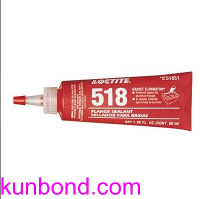 IMPA 812813，Loctite Engineering Adhesives，Gasket Sealant，乐泰No.518垫圈密封胶，25ml