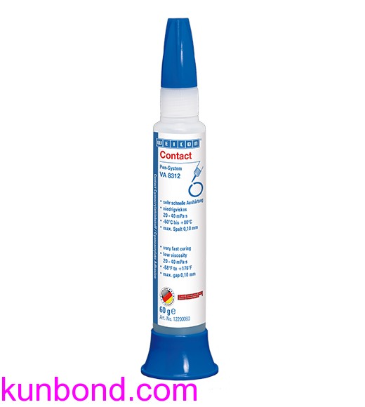 IMPA 815243，WEICON Contact Cyanoacrylate Adhesives，VA 8312胶黏剂，60g  